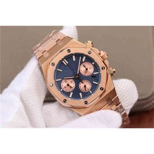 5 Style Mens High Quality Business Luxury Watches 41mm 26331 26331st.OO.1220ST.02 CHRONOGRAPH TOP CAL.7750 MOTION AUTOMATISK