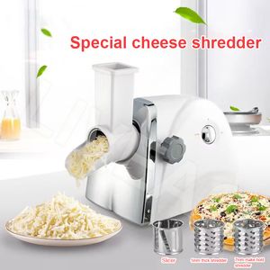 LIVEAO Käsehobel, Küche, elektrisch, Gemüse, Gurke, Rettich, Zerkleinerer, Edelstahl, Mozzarella-Reibe, 220 V