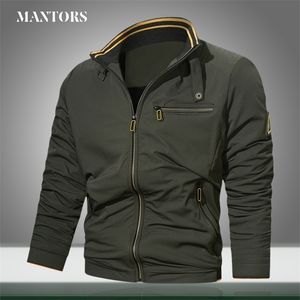 Jackets masculinos Militares Militares Autumn Winter Casual Bomber Jacket Zipper macho à prova de vento Slim Cargo Tactical Windbreaker