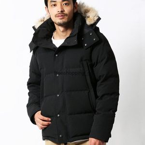 Men Winter Fourrure Down Parka Homme Jassen Chaquetas Outerwear Wolf Fur Hooded Manteau Wyndham Jacket Coat Hiver Doudoune