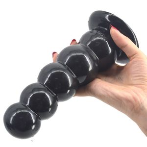 Articoli di bellezza 2022 Grande dildo forte aspirazione perline scatola anale confezionata butt plug palla giocattoli sexy per donne uomini negozio di prodotti per adulti