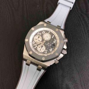 Luxury Mens Mechanical Watch Roya1 0ak Offshore Titanium Alloy 26470io A006ca. 01 Swiss es Brand Wristwatch