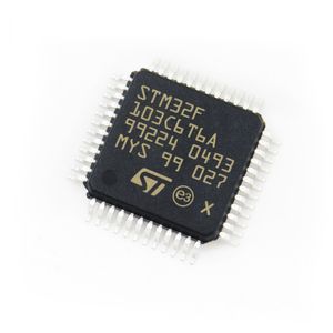 新しいオリジナル統合サーキットMCU STM32F103C6T6A STM32F103 ICチップLQFP-48 72MHz 32KBマイクロコントローラー