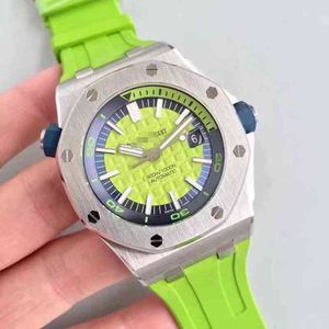 Luksusowe zegarki dla męskich mechanicznych 15710 w pełni automatyczne światło sportowe projektanci marki na rękę EWW0 E9J6