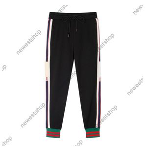 24ss outono inverno mens calças homens designer webbing calça casual longo sweatpant moda luxo corredores calças hip hop skate streetwear calças