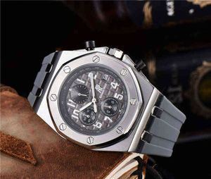 Oryginalne zegarki Mens Marka luksusowy zegar zwykły stal nierdzewna mężczyzna Watch Sport Waterproof Chronograph