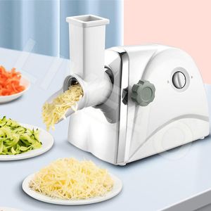 LIVEAO Commercial Kitchen Cheese Slicer Shredder 300w Vegetable Shredding Slicing Machine Mozzarella Grater