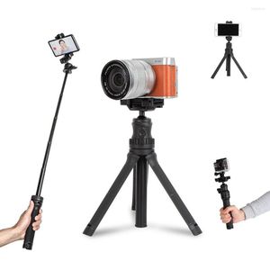 Statywy besnfoto bx-p2001 selfie stick pulpit wielofunkcyjny uchwyt mini elastyczny statyw z małym telefonem komórkowym do tiktok na żywo wideo