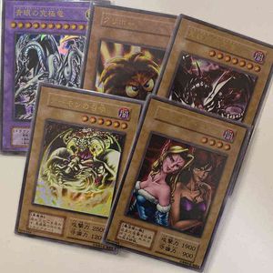 Juegos de cartas Yu-Gi-Oh T3 Series Blue-Eyes Ultimate Dragon/Soced Skull/Red-Eyes B. Card de colección de juegos de mesa de dragón no original T220905