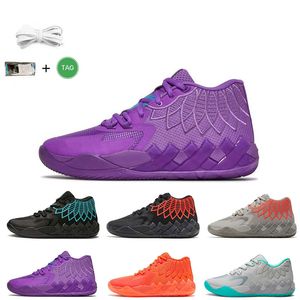 Lamelo Ball MB.01 Mens Basketball Shoes Rick and Morty Queen City inte h￤rifr￥n Black Blast Lo Ufo Men Trainers Sport Sneakers Sneaker 40-46 Designer Shoe