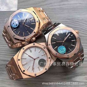 Mens Mechanical Roya1 0AK ZF15400 스틸 밴드 15500 시리즈 자동 제네바 브랜드 디자이너 손목 시계의 고급 시계