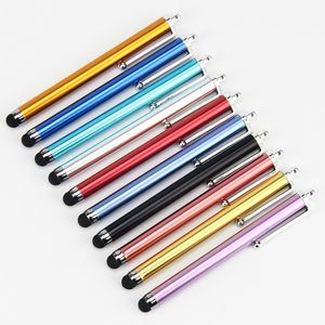 Universal Metal Touch Screen Pen 9.0 Pióra rysika z klipsem do podkładki Samsung Telefon Tablet Cały pojemnościowy ekran