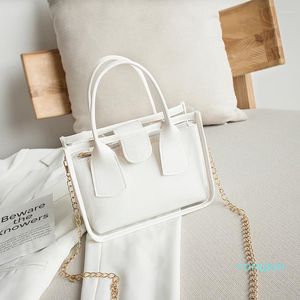 Akşam çantaları moda kadınlar temiz omuz ayarlanabilir zincir crossbody çanta çanta çanta