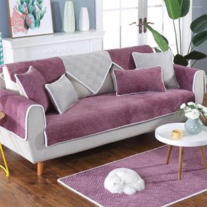 Pokrywa krzesła wina czerwona szara kwiatowa pikowana pluszowa sofa pokrywa CAMA Slipcovers do salonu meble segmentowe SP4883