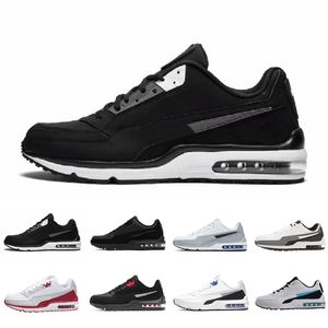 Ltd 3 mężczyzn butów do biegania mody Wysokiej jakości Triple Black White University Red Blue Blue Dyme Grey Treners Sports Sneakers Jogging Walking 40-45