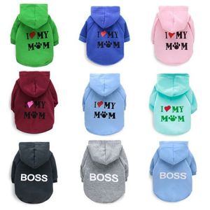 Dog Apparel Clothes Fleece Hooded Mummy Pet Sweater Wholesale Teddy Clothes Autumn and Winter