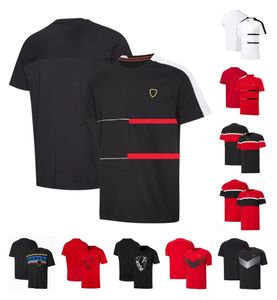 Ny F1 T-shirt Formel 1 Team fans Bekväma andningsbara kortärmade racingtröja sommaren Summer Men Women Mode Sports Style T-shirts