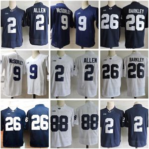 5 Dotson voetbaljersey NCAA Penn State Nittany Lions College Marcus Allen Saquon Trace McSorley Mike Gesicki Washington State Cougars Blue White Jerseys