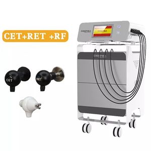 Equipamento inteligente Tecar RF RET CET 448K Wave Radiofrequência 3 em 1 Máquina de fisioterapia Máquina Máquina Mágua de massger Dor alívio Fisioterapia Instrumento de beleza para comercial