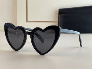 Nuevas gafas de sol de diseño de moda 181 Marco de forma de corazón de corazón Popular y simple estilo UV400 UV400 Gafas de protección