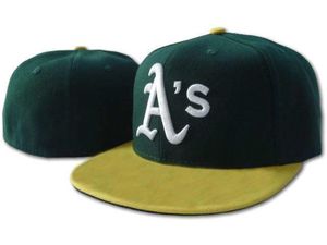 Athletics AS letter Baseball caps Casual Outdoor sports casquette for men women Fitted Hats H12