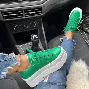 Women Shoes flats sport Vulcanized sneaker Wedge Platform Sneakers 2022 New Fashion Plus Size Casual Sports Women Lace-up Mesh Breathable