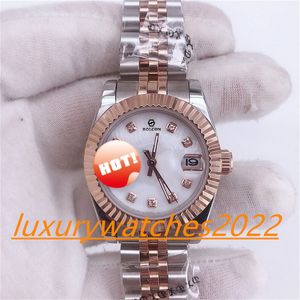 MP Maker Lady Watch Multiple Size 31mm Two Tone Jubilee Automatisk rörelse Mekaniskt rostfritt stål Sport Fashion Wristwatch