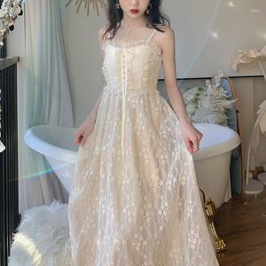 Swobodne sukienki japońskie kawaii pasek bajki kobiety elegancka słodka retro koronkowa bandaż gaza gazy ładna elegancka suknia balowa