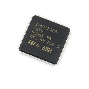 새로운 원래 통합 회로 MCU STM32F103VGT6 STM32F103 IC 칩 LQFP-100 72MHz 1MB 마이크로 컨트롤러