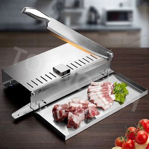 TOPNOTCH Meat Slicer Bone Cutting Machine Chicken Duck Fish Steak lamm Chops Guillotine