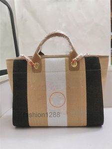 Дизайнерский роскошный A66941 Deaville Chain Pearl Great Tote Gm 2way Sack Sack Canvas Beige Shopping Swork Женщина светло -розовые сумки размером 39x20