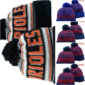 Atlanta Beanie QS Północnoamerykańska drużyna baseballowa Patch Patch Winter Wool Sport Knit Hat Caps