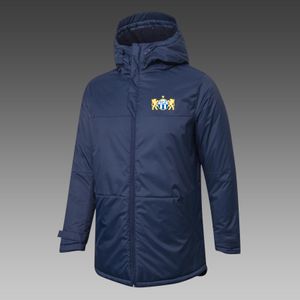 FC Zürich Herren Down Winter Outdoor Freizeitsportmantel Außenbekleidung Parkas Team Embleme individuell