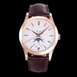 Baida Complex Function Timing Multifunctional 5396 Series Brand Automatic Mechanical Watch