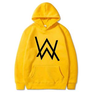 Hoodies للنساء بلوزات الحجم كبير الحجم ألان ووكر قميص قميص للنساء رجل أعلى ملابس هودي هوديس هاراجوكو للسيدات الكامل seve 907h