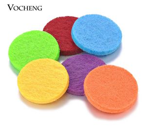 Wholesale Oil Pads Colorful 18mm Felt Pads for 25mm Perfume Locket Essential Oil Diff