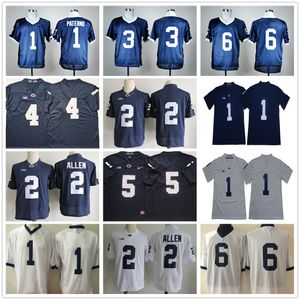 NCAA College Penn State Nittany Lions Football Jerseys 1 Joe Paterno 2 Marcus Allen 6 Andre Robinson 4 Journey Brown 5 Daesean Hamilton Jersey