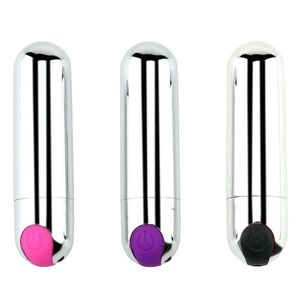 Sex Toys Massagers Mini Bullets Vibrator USB RECHARGEABLE CLITORAL VAGINA MASSAGER 10 Lägen för vattentäta G-Spot Vibrators Sexleksaker för kvinnliga par