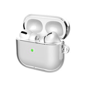 Apple Airpods プロ高品質ヘッドフォンアクセサリー固体シリコーンかわいい保護イヤホンカバーワイヤレス充電ボックス耐衝撃ケース