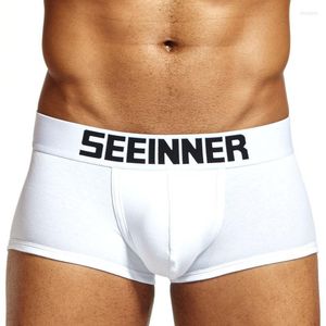 Mutande Boxer da uomo Intimo confortevole Boxer sexy U Convex Pene Pouch Male Cuecas