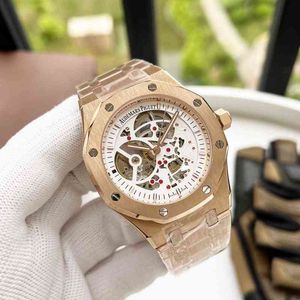 Latest Design Hollow Product Boutique Watch Tower Fully Automatic Mechanical Movement Mineral Tempered Glass Higher Wov6