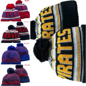 Pittsburgh Beanie P Североамериканская бейсбольная команда боковой патч зимний шерстя