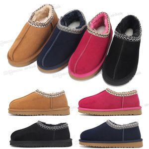 Avustralya ayak bileği kar botu kadınlar erkekler klasik marka botları botkle botları kış terlikleri siyah bordo koyu mavi gül kırmızı wgg adamı Tasman ayakkabı taille etnik patik
