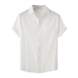 Camisas casuais masculinas massam a camisa de colarinho masculino de moda masculina top soll color tops tops botão de trabalho t homem