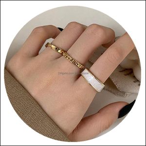 Dangle Avize Altın Kadınlar Metal Yüzük Kadınlar İçin Set 3 PCS/Lot Nişan Altın Alaşım Bohem Geometri Knuckle Ring Mücevher DHL70