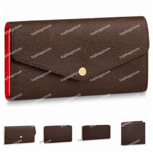 Wallets Purses Designer Wallet Women Leather Luxury High Quality Zipper Card Holder Purse Fashion Style Classic