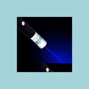 Laserowe wskaźniki Powerf Blue fioletowe wskaźnik długopisu laserowy 1MW 405nm Belka Light Cat Toy Wysoka moca dostawa 2021 Elektronika gadżetów wachlarz Dhlht