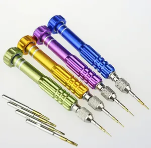 Kit Wholesale- New Fabulous 5 in 1 Repair Open Tools Screwdrivers Set For iPhone wholesale No15