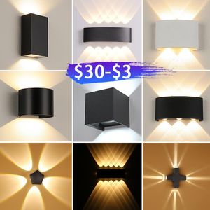 Wall Lamp IP65 Led Waterproof Interior Light A85-265V Indoor Outdoor Lighting For Living Room Bedroom Stairs Home Decor
