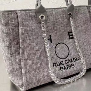 Große Damen-Luxus-Strandtaschen, Handtaschen von Ch Brand, Canvas-Packs, bestickte klassische Damen-Abendtasche, hochwertige große Handtasche, Designer-Packung für Damen, Rucksack 33nk